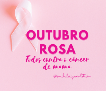 Laço outubro rosa