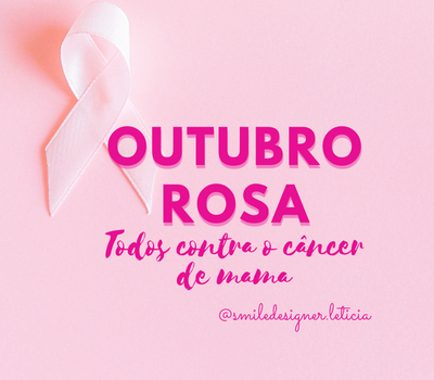 Laço outubro rosa